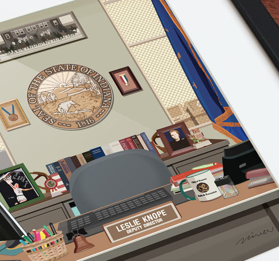 Leslie Knope's Office - Parks and Recreation